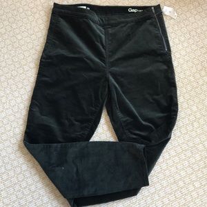 GAP Velvet Side Zip Leggings